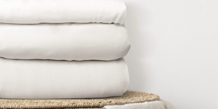 Bed linen, laundry basket home decor